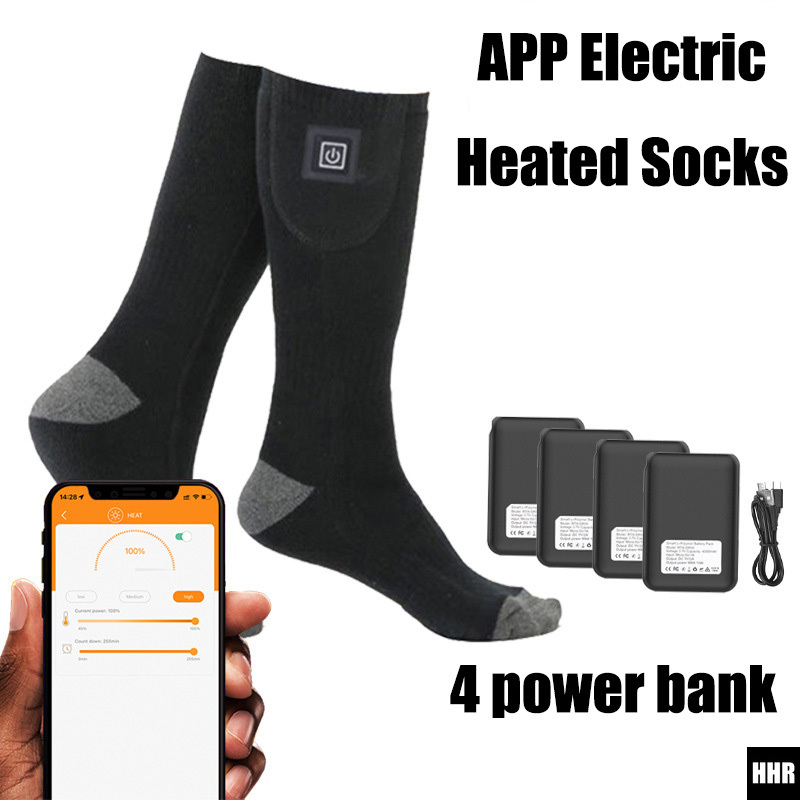 Thermal Sock Winter - 스마트 앱 제어 발열 양말 5000mAh