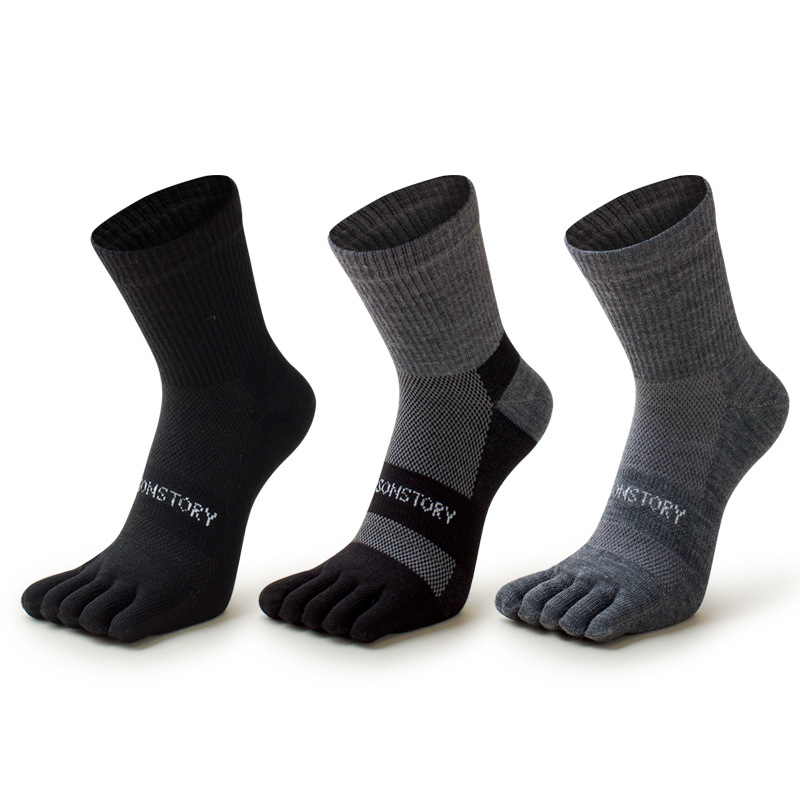 5켤레, 두꺼운 소재의 따뜻한 남성용 다섯 발가락 양말 - Toe Sock Split 리뷰 및 가격