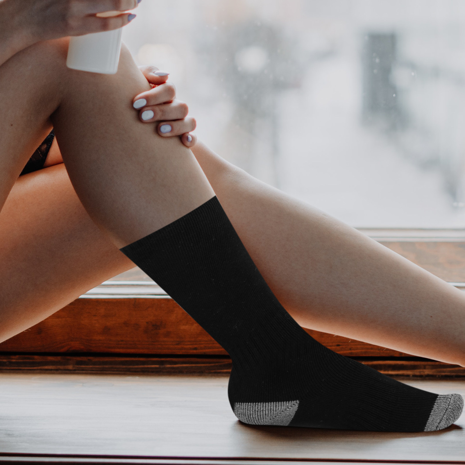 1세트, 발을 따뜻하게 해주는 전기 온열 양말, USB - Thermal Sock Winter 리뷰 및 가격
