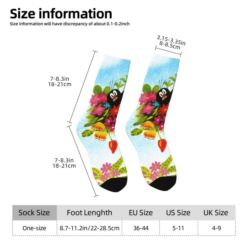 맞춤형 작은 두더지 남성용 크루 양말 유니섹스 재미있는 - Dress Sock Men 리뷰 및 가격