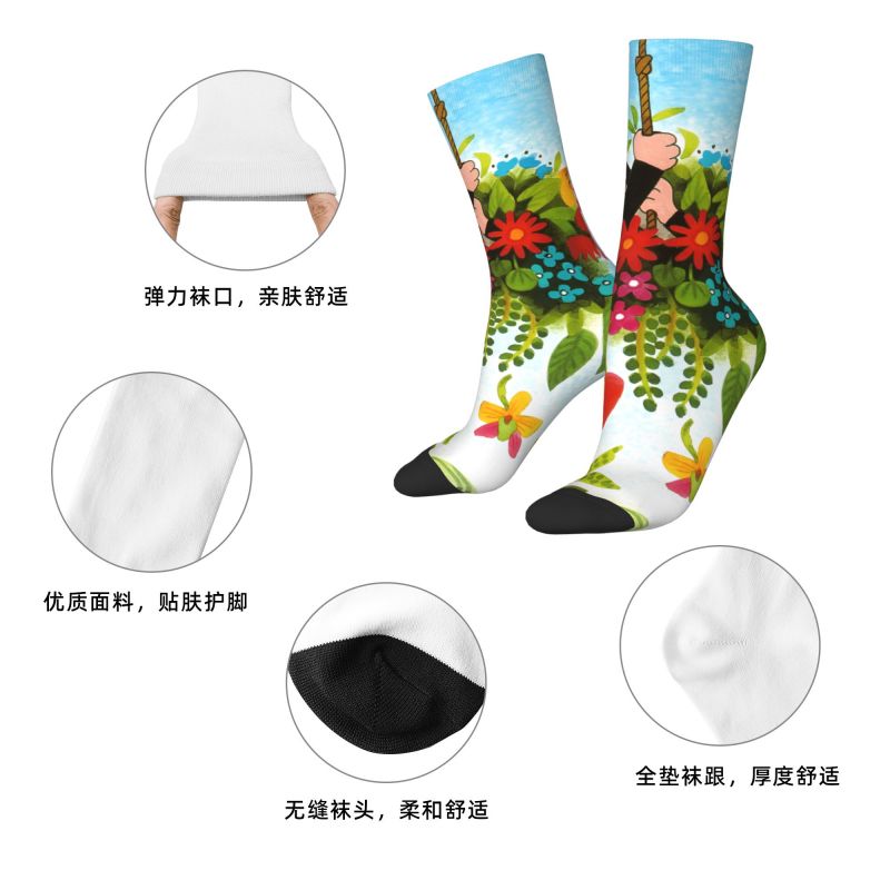 맞춤형 작은 두더지 남성용 크루 양말 유니섹스 재미있는 - Dress Sock Men 리뷰 및 가격
