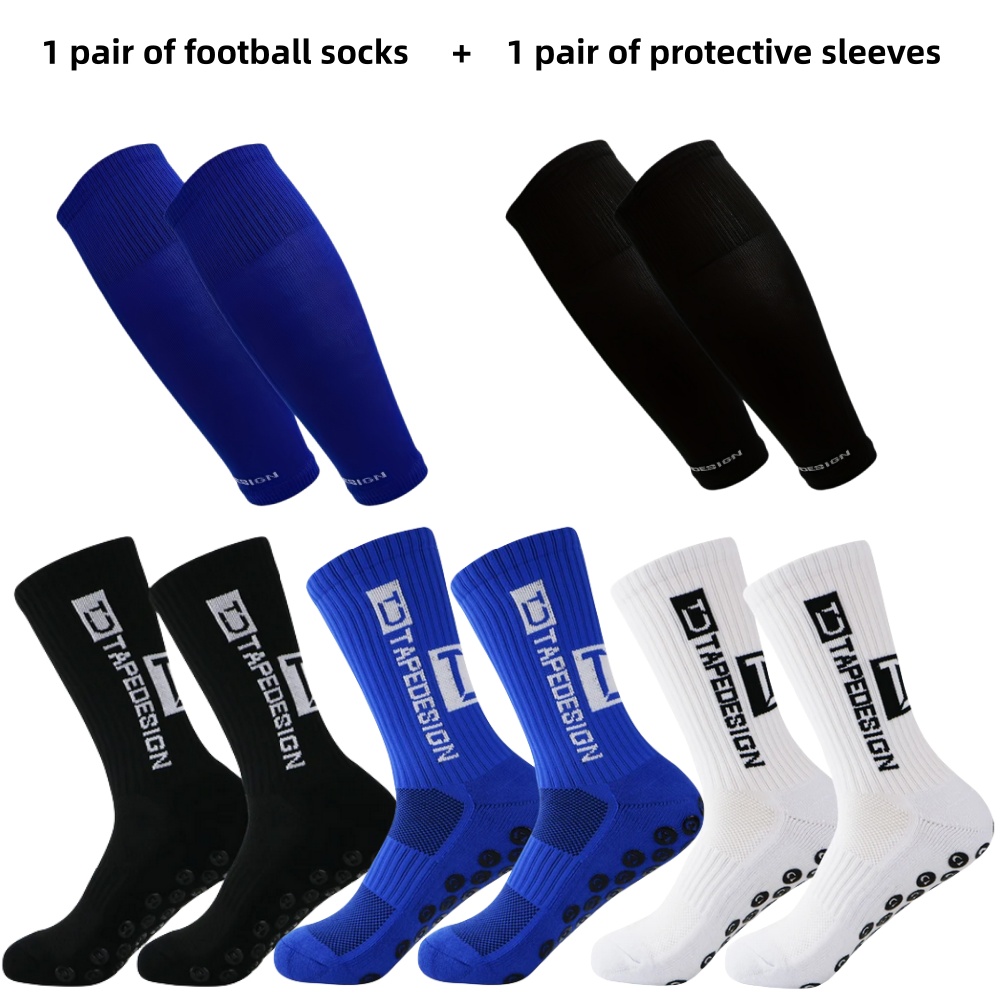축구 양말 1켤레 + 보호 슬리브 1켤레 남녀 공용 축 - Compression Sleeve Calf 리뷰 및 가격