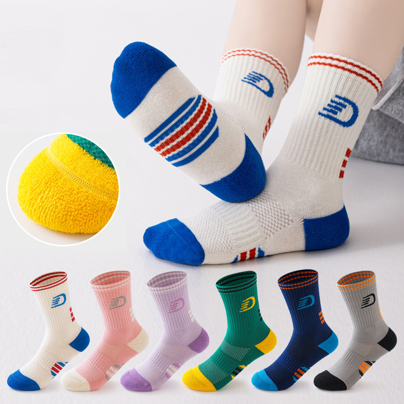 어린이용 스포츠 양말 3켤레 세트, 테리 소재로 쿠션감 - Athletic Sock Cushion 리뷰 및 가격