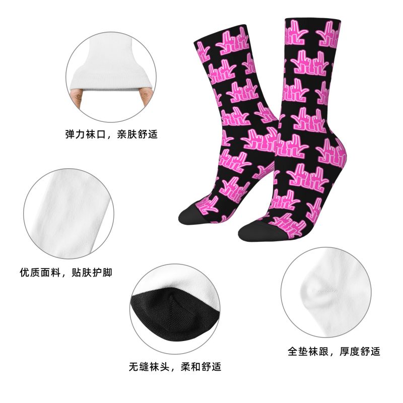 맞춤형 JUL 남녀 공용 크루 양말 유니섹스 귀여운 프 - Dress Sock Men 리뷰 및 가격