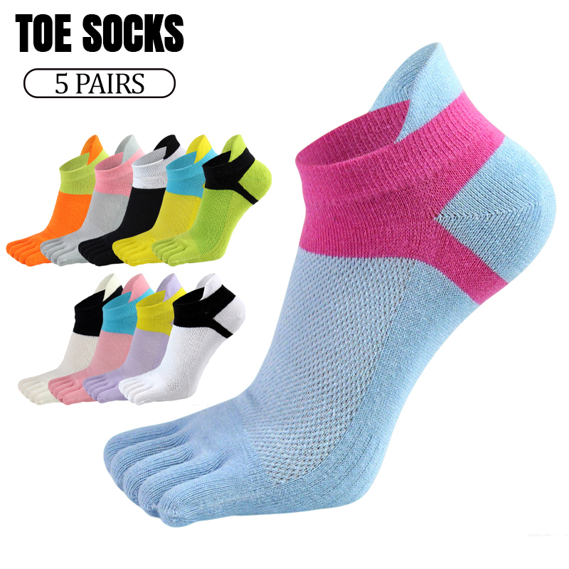 여성용 발가락 양말 5켤레, 여름용 얇은 메시 소재,  - Ankle Sock Low Cut 리뷰 및 가격