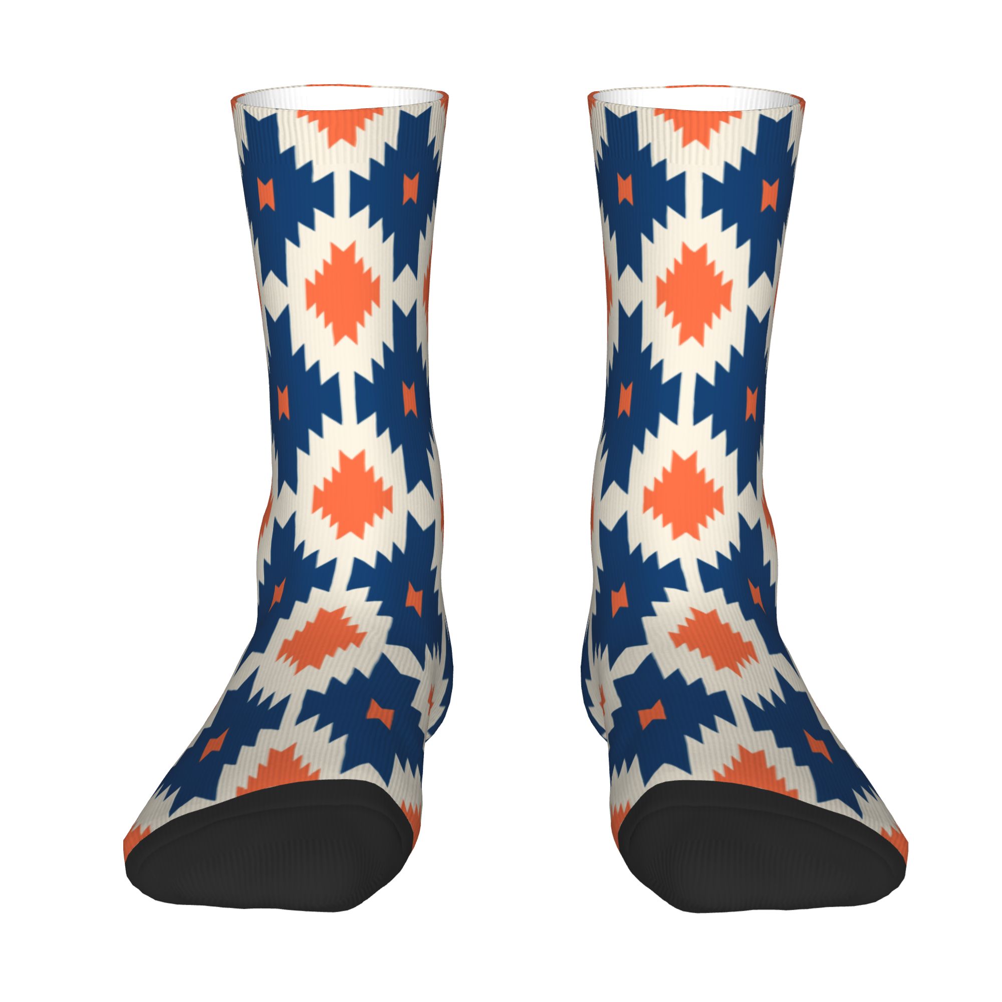 맞춤형 다채로운 아즈텍 스타일의 사우스웨스턴 나바호 문 - Dress Sock Men 리뷰 및 가격
