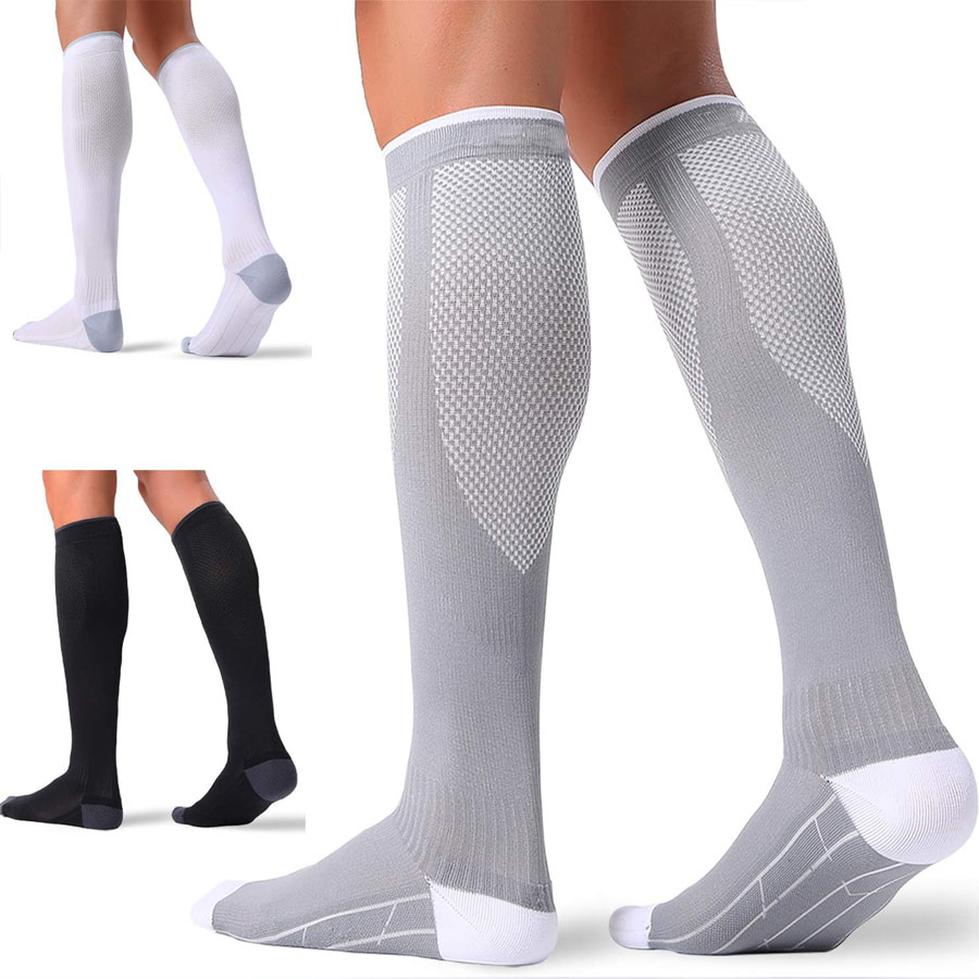 3/1쌍 20-30mmHg 압박 양말, 순환 지원 종아 - Compression Sleeve Calf 리뷰 및 가격