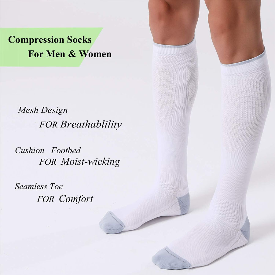 3/1쌍 20-30mmHg 압박 양말, 순환 지원 종아 - Compression Sleeve Calf 리뷰 및 가격