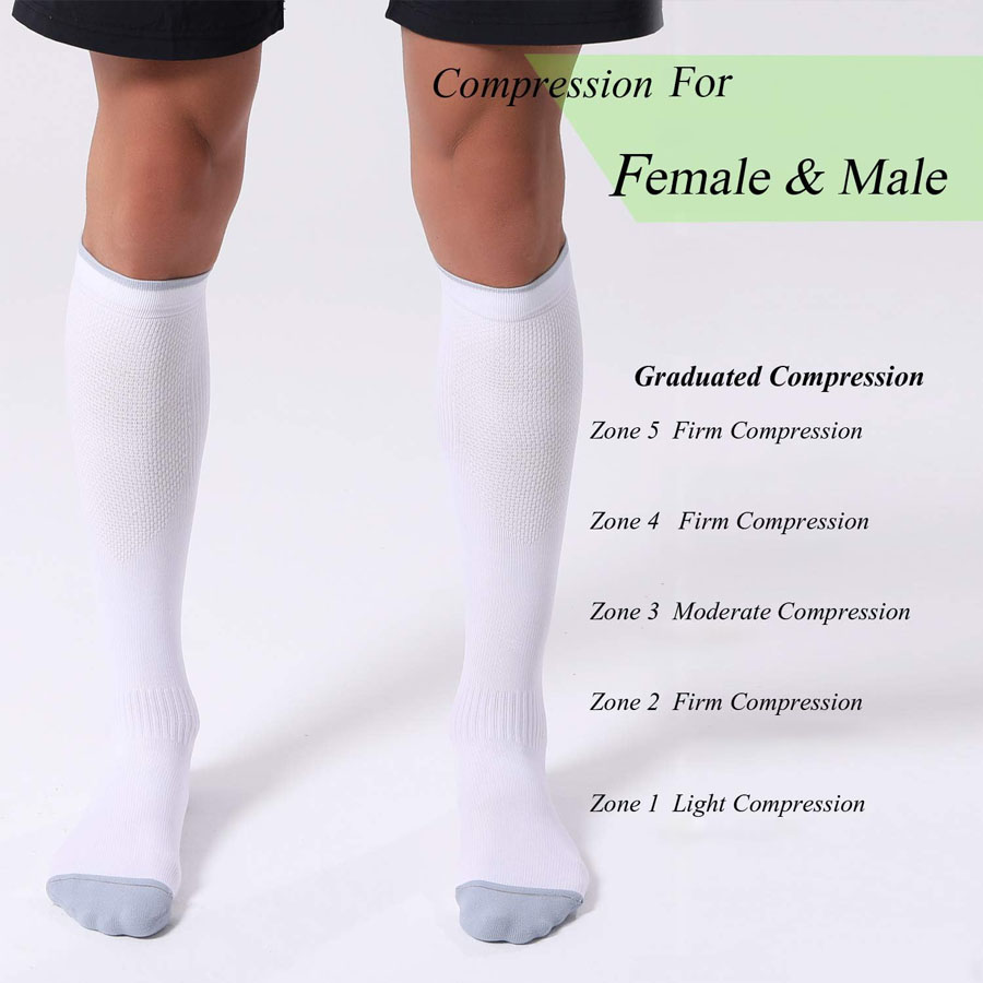 3/1쌍 20-30mmHg 압박 양말, 순환 지원 종아 - Compression Sleeve Calf 리뷰 및 가격